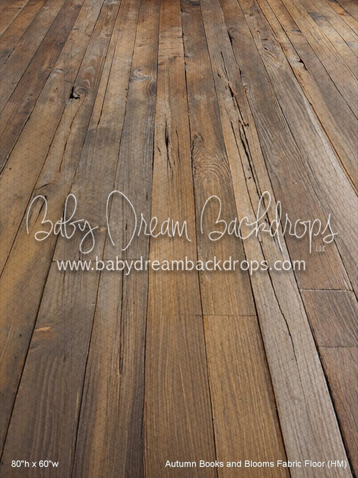 Autumn Books and Blooms Fabric Floor (HM)