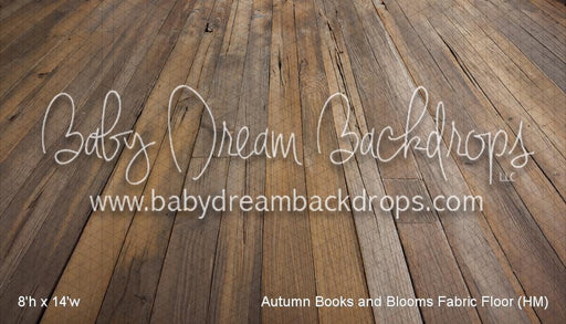 Autumn Books and Blooms Fabric Floor (HM)