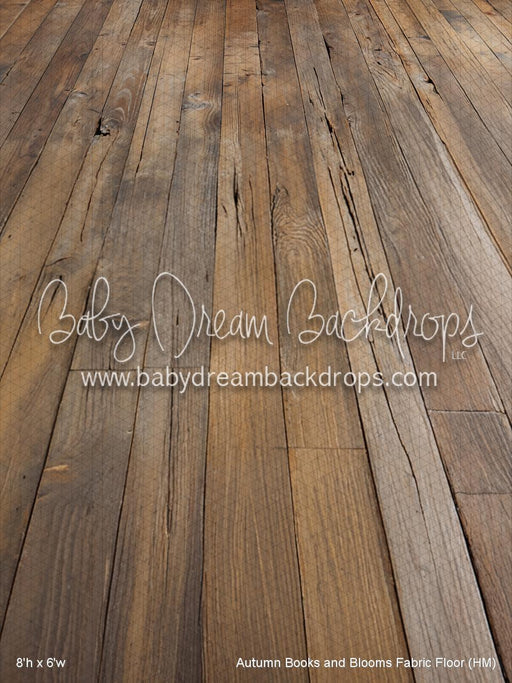 Autumn Books and Blooms Fabric Floor (HM)