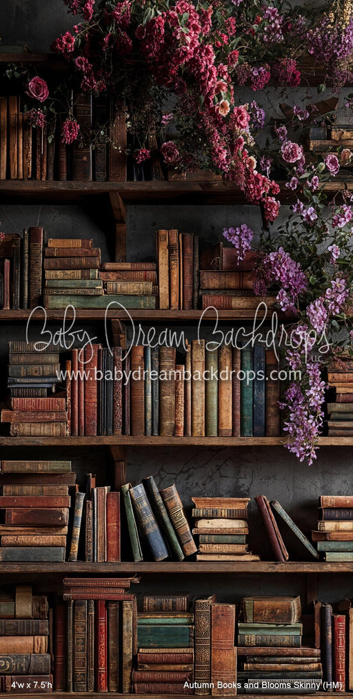 Autumn Books and Blooms Skinny (HM)