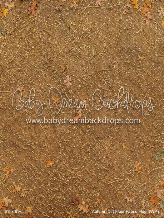 Autumn Dirt Floor Fabric Floor (WM)