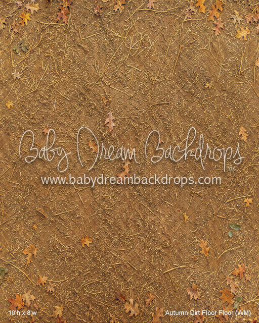 Autumn Dirt Fabric Floor Fabric Floor (WM)