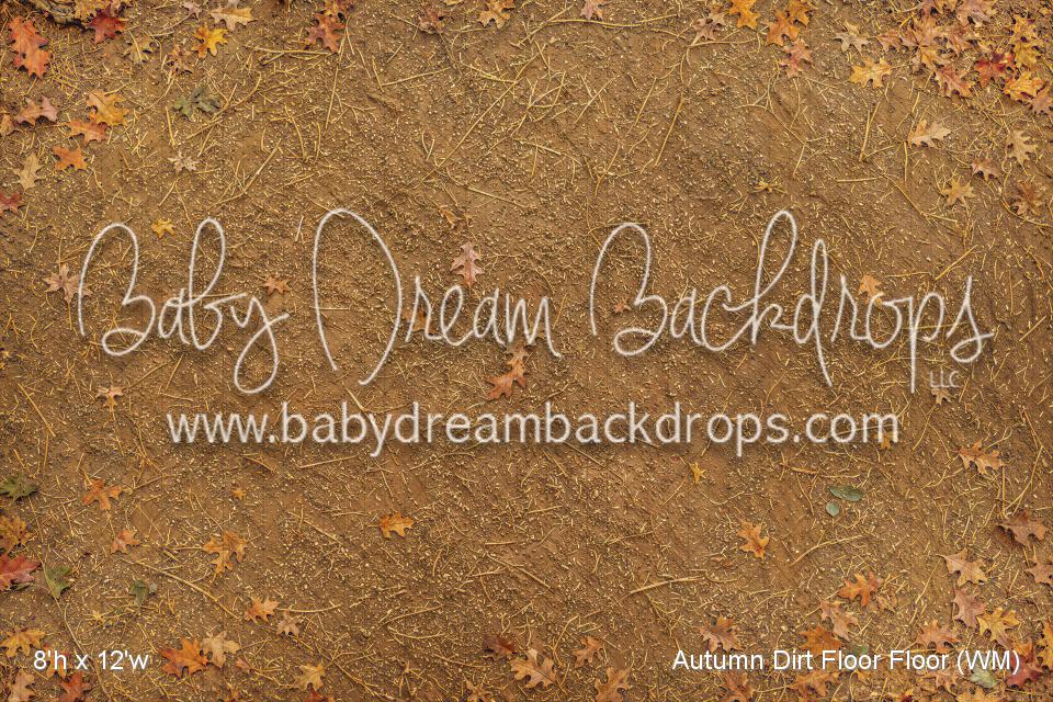 Autumn Dirt Fabric Floor Fabric Floor (WM)