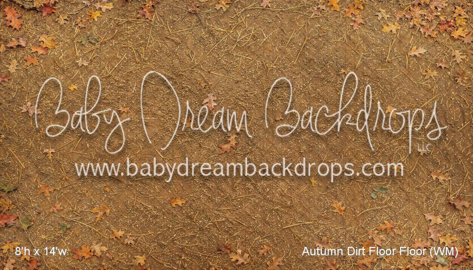 Autumn Dirt Fabric Floor Fabric Floor (WM)