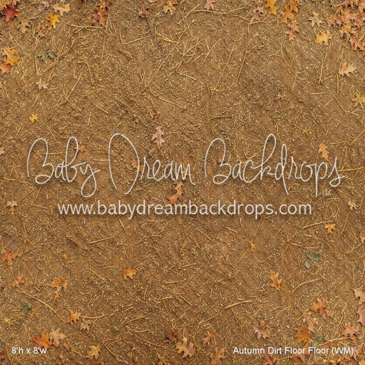 Autumn Dirt Fabric Floor Fabric Floor (WM)