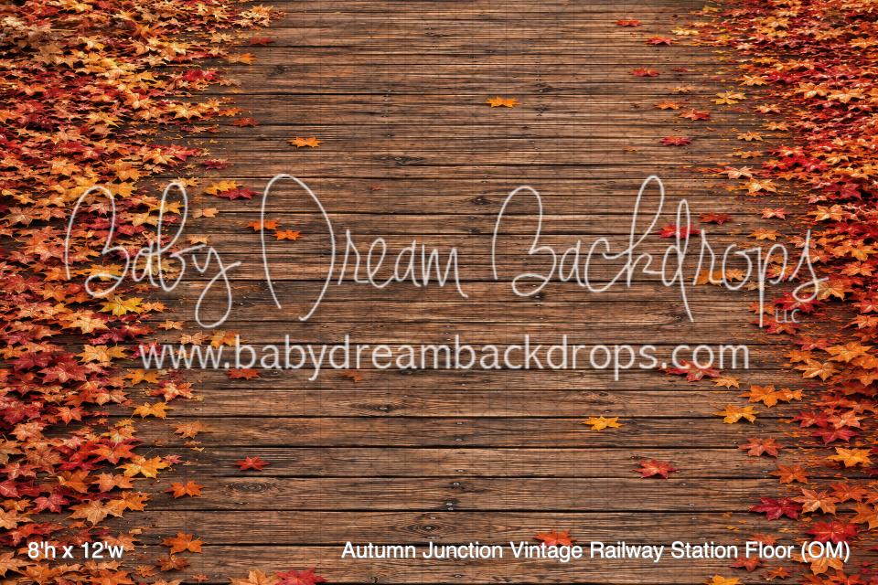 Autumn Junction Vintage Railway Station Floor (OM)