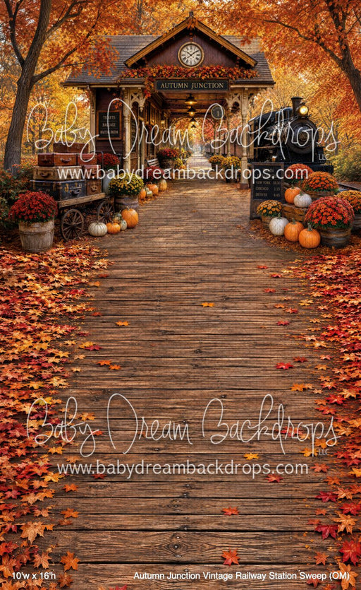 Autumn Junction Vintage Railway Station Sweep (OM)
