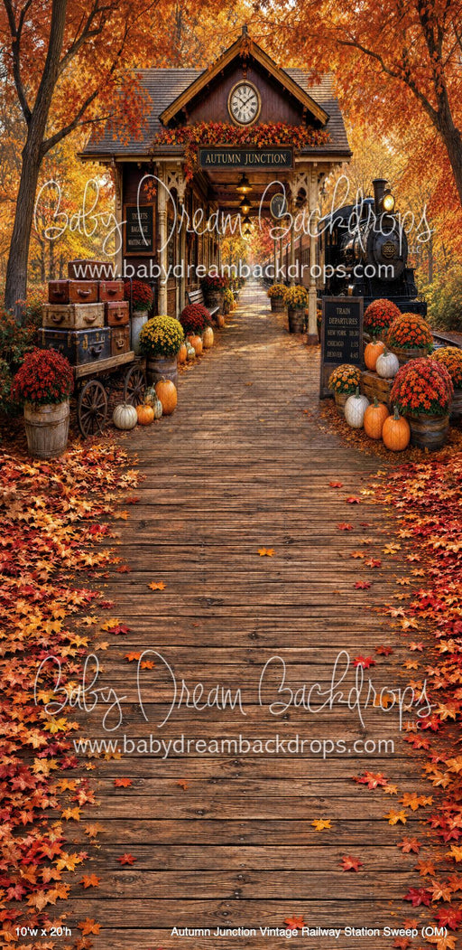 Autumn Junction Vintage Railway Station Sweep (OM)
