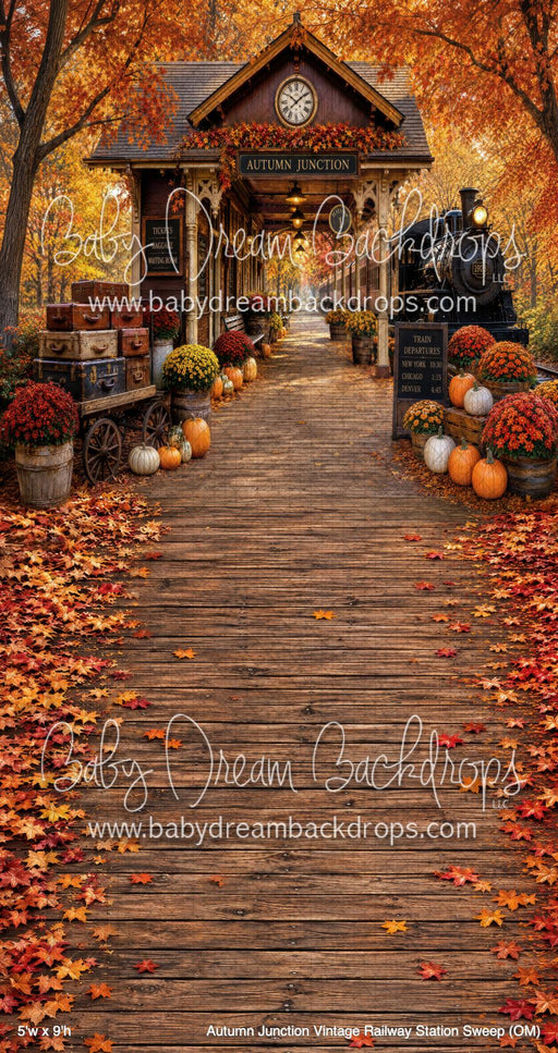 Autumn Junction Vintage Railway Station Sweep (OM)
