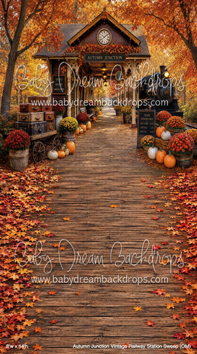 Autumn Junction Vintage Railway Station Sweep (OM)