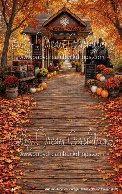 Autumn Junction Vintage Railway Station Sweep (OM)