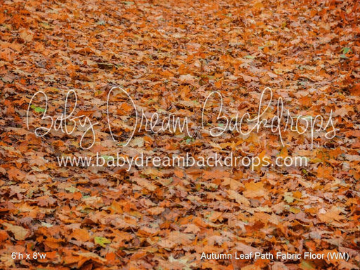 Autumn Leaf Path Fabric Floor (WM)