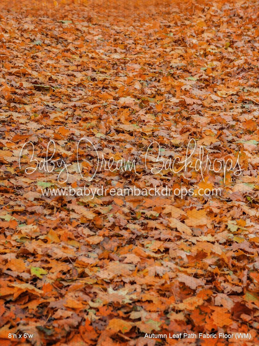 Autumn Leaf Path Fabric Floor (WM)