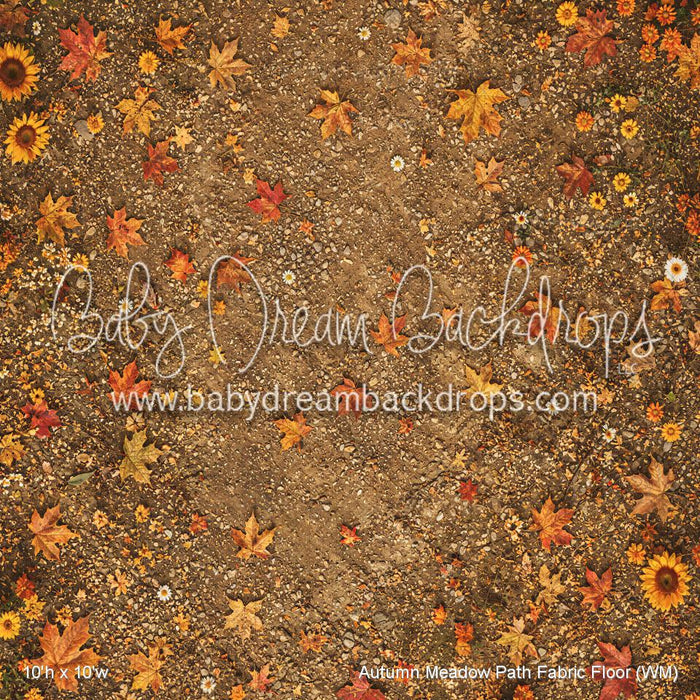 Autumn Meadow Path Fabric Floor (WM)