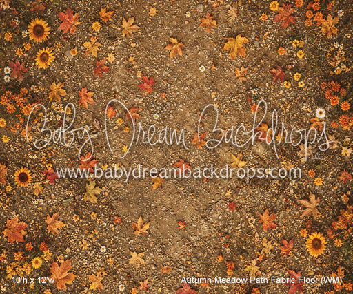 Autumn Meadow Path Fabric Floor (WM)