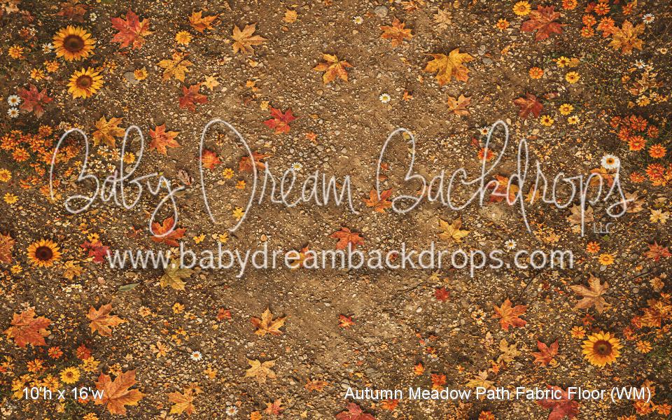 Autumn Meadow Path Fabric Floor (WM)