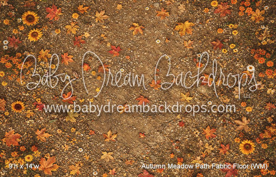 Autumn Meadow Path Fabric Floor (WM)
