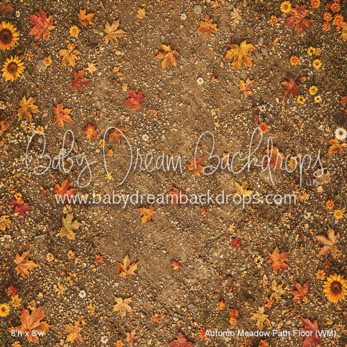Autumn Meadow Path Fabric Floor (WM)