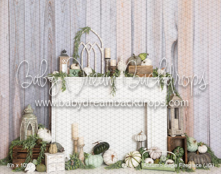 Autumn Sage Fireplace (JG)