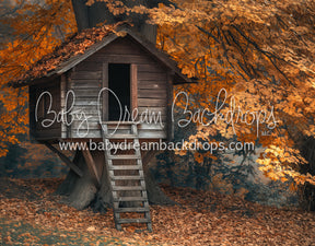 Autumn Treehouse (MD) — Baby Dream Backdrops