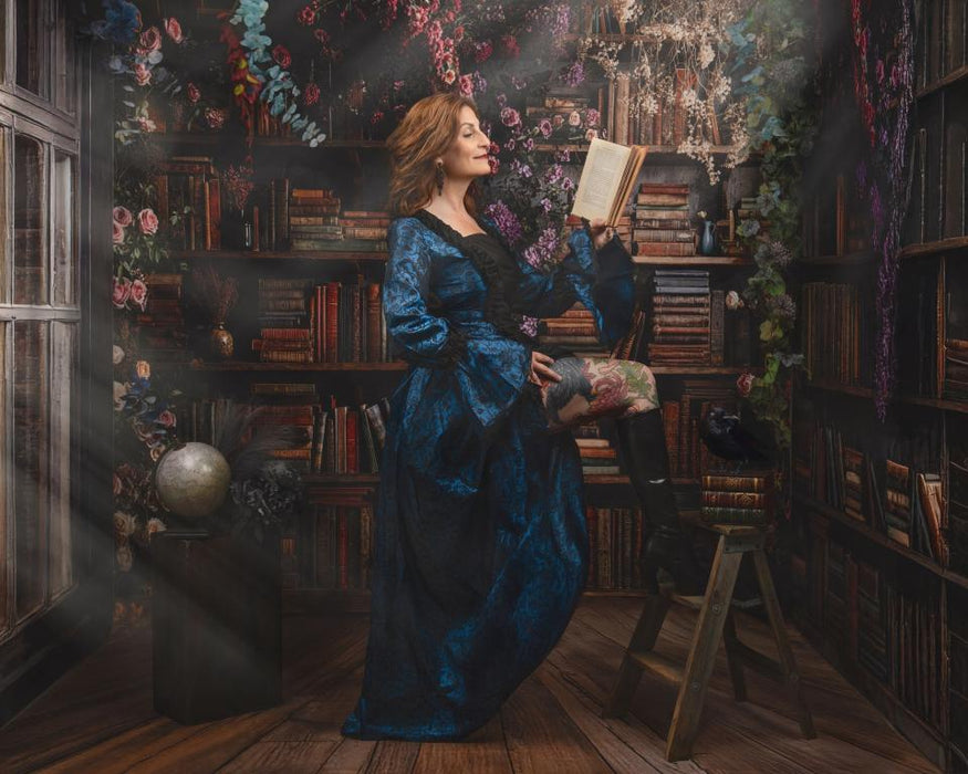 Autumn Books and Blooms (HM)