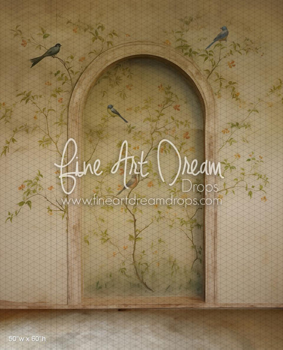 BItty Italian Fresco Arch I (WM)