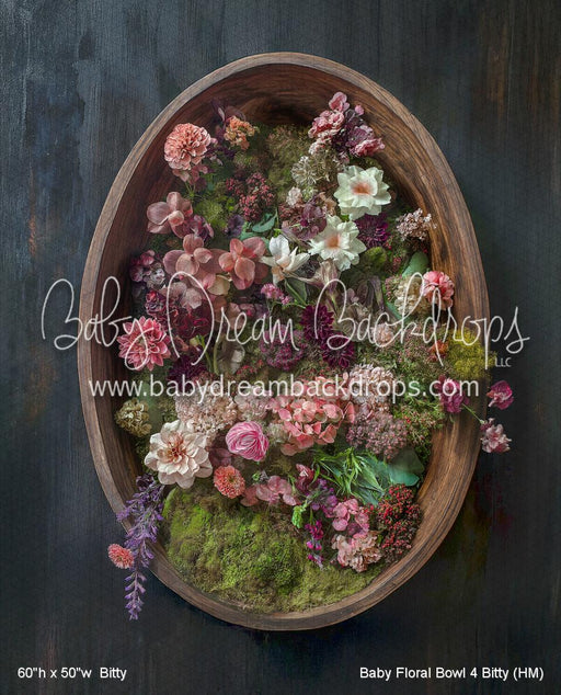 Baby Floral Bowl 4 Bitty (HM)