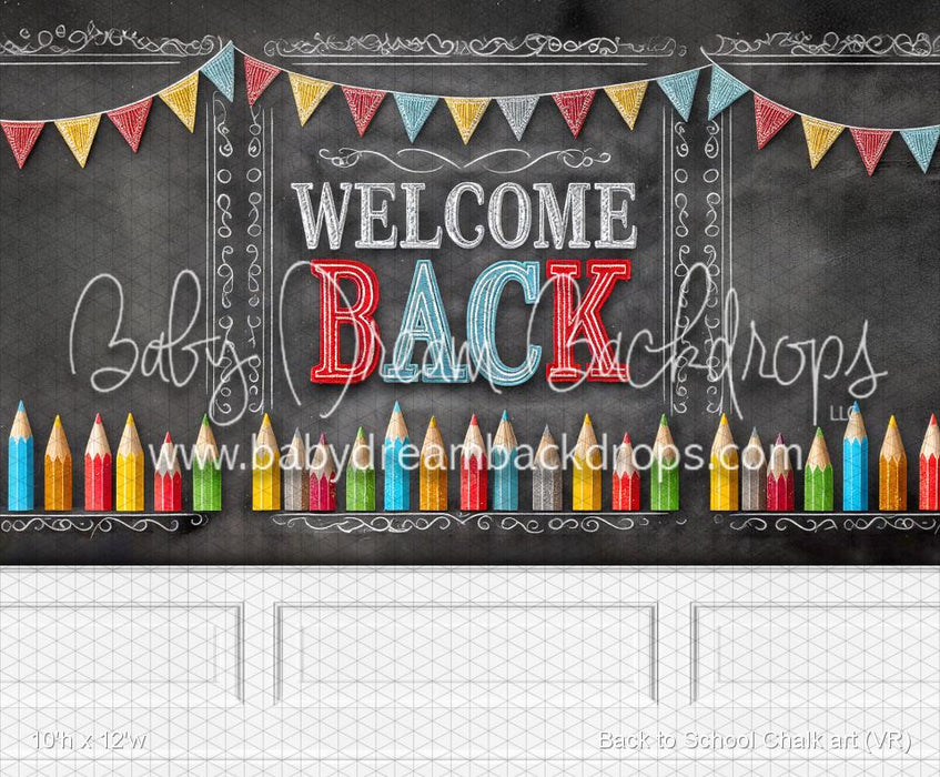 Back to School Chalk art (VR)