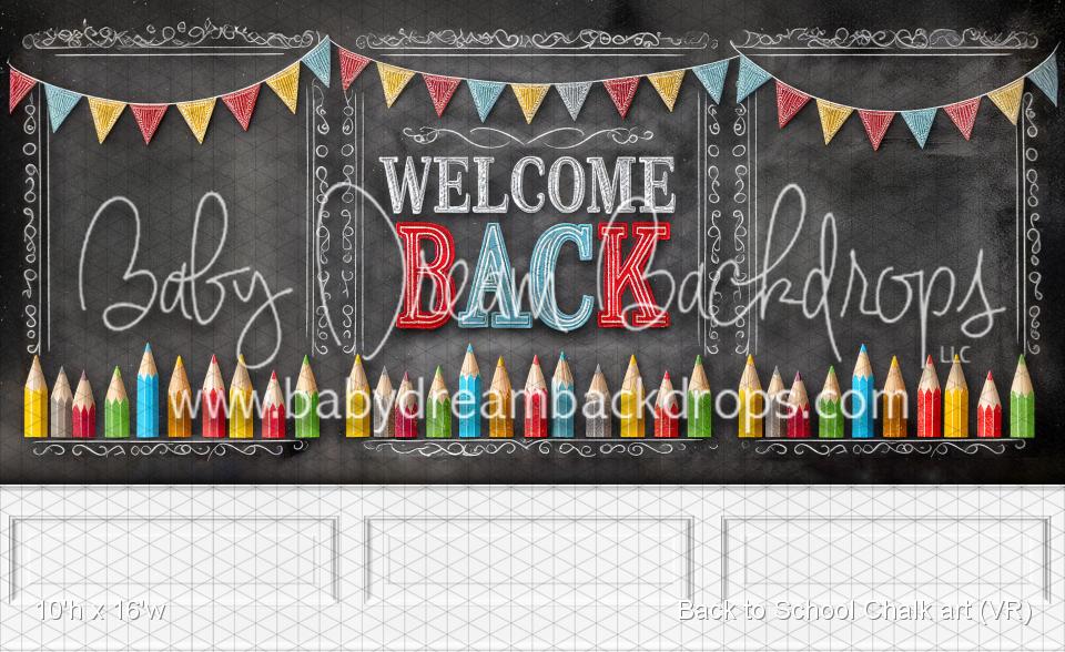 Back to School Chalk art (VR)