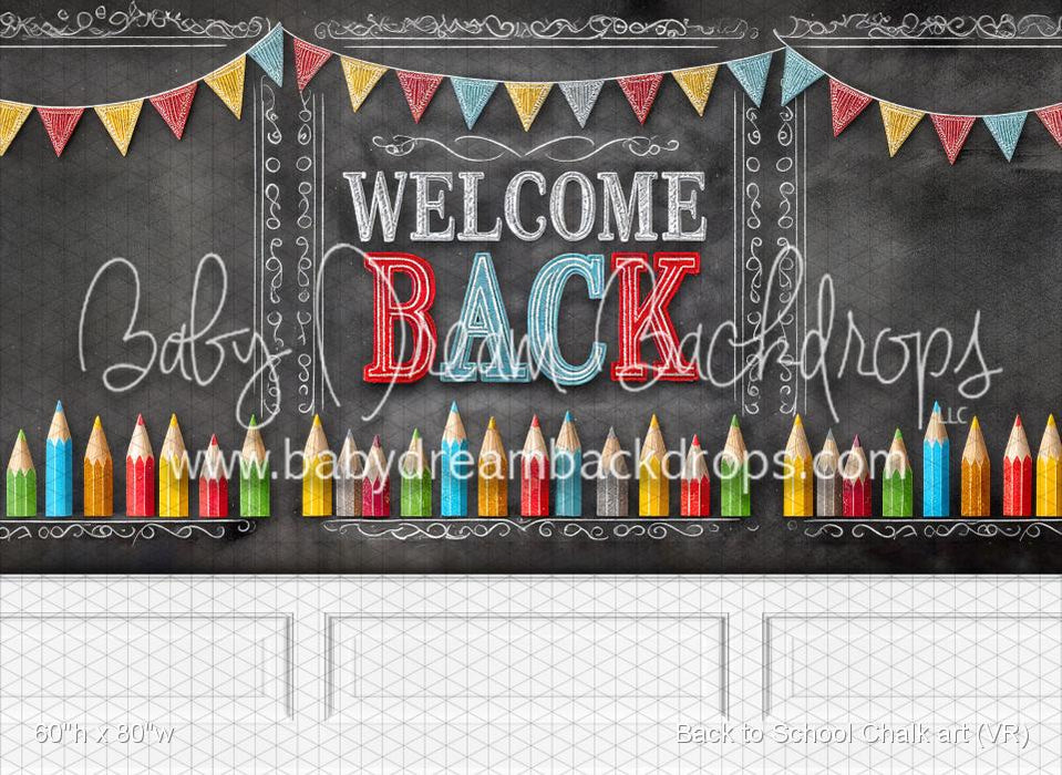 Back to School Chalk art (VR)