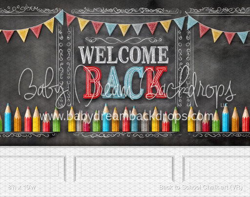 Back to School Chalk art (VR)