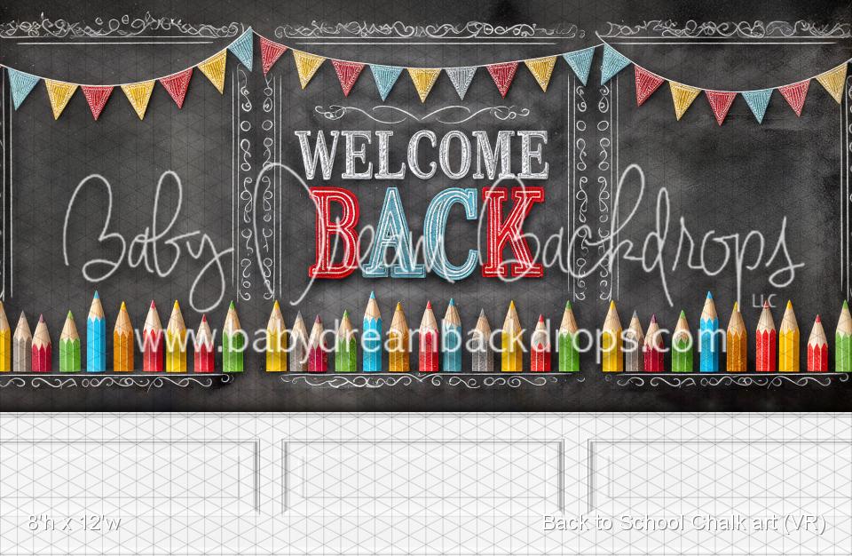 Back to School Chalk art (VR)