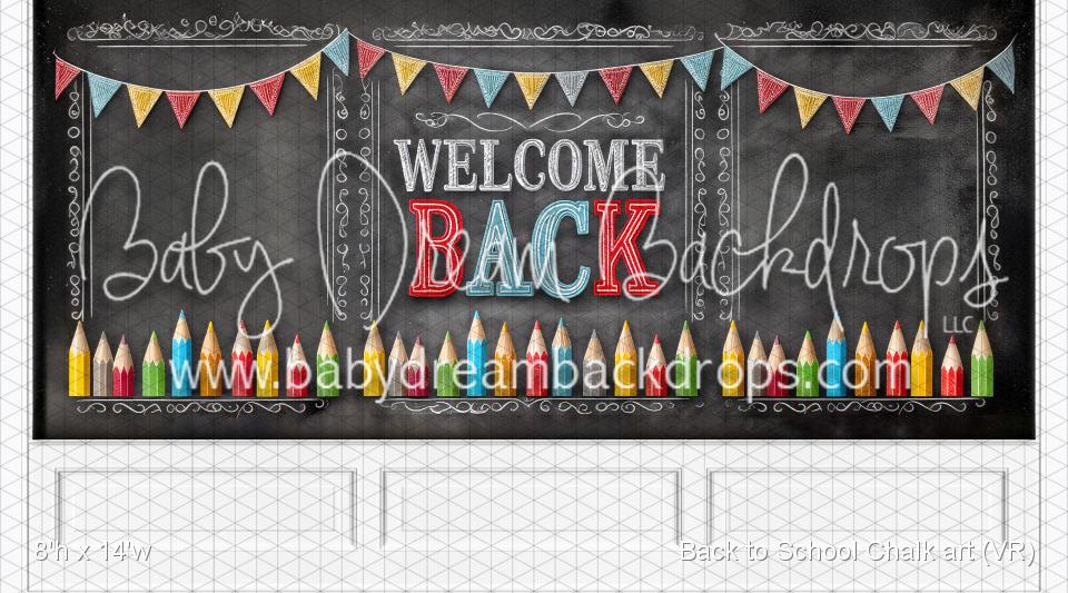 Back to School Chalk art (VR)