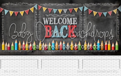 Back to School Chalk art (VR)