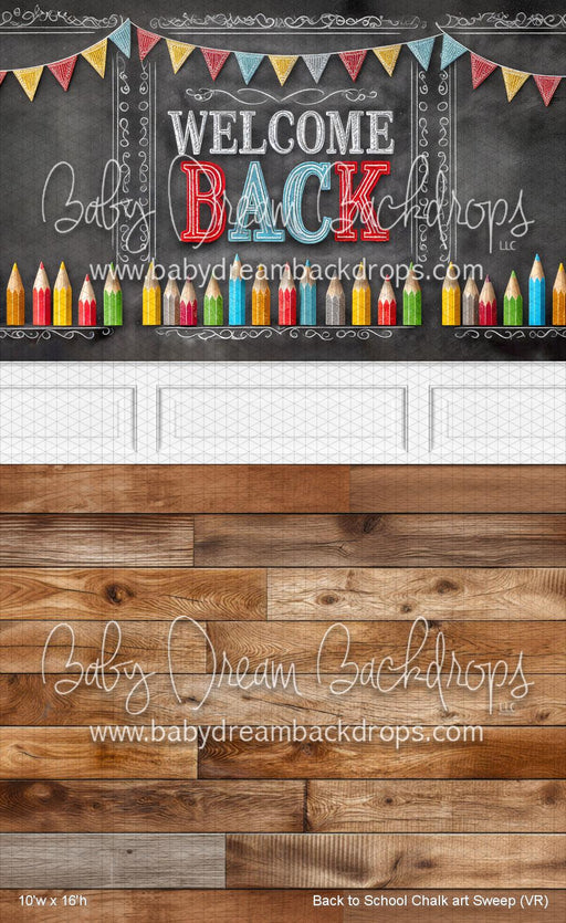 Back to School Chalk art Sweep (VR)