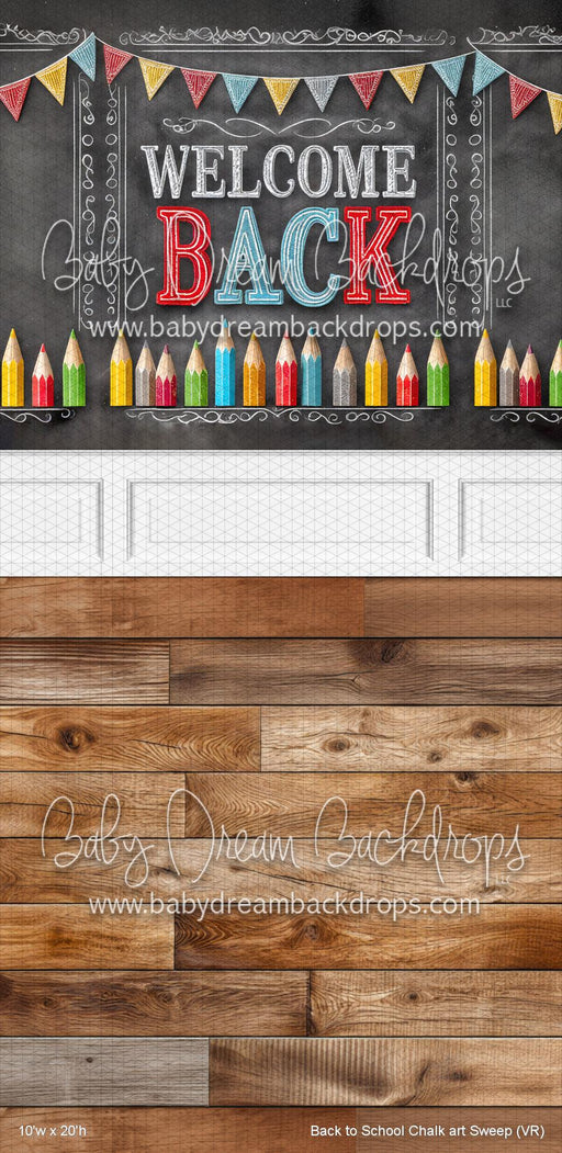 Back to School Chalk art Sweep (VR)