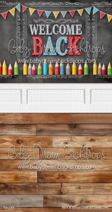Back to School Chalk art Sweep (VR)