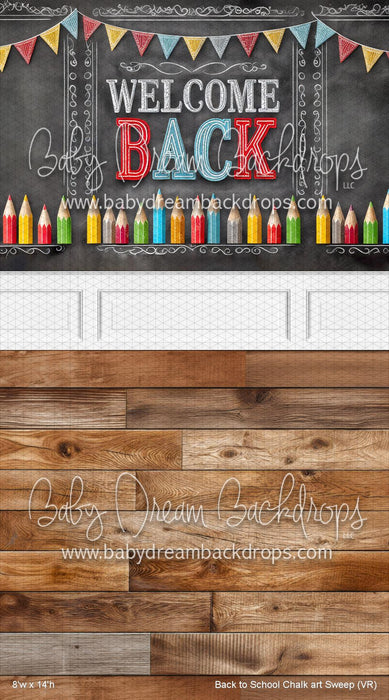 Back to School Chalk art Sweep (VR)