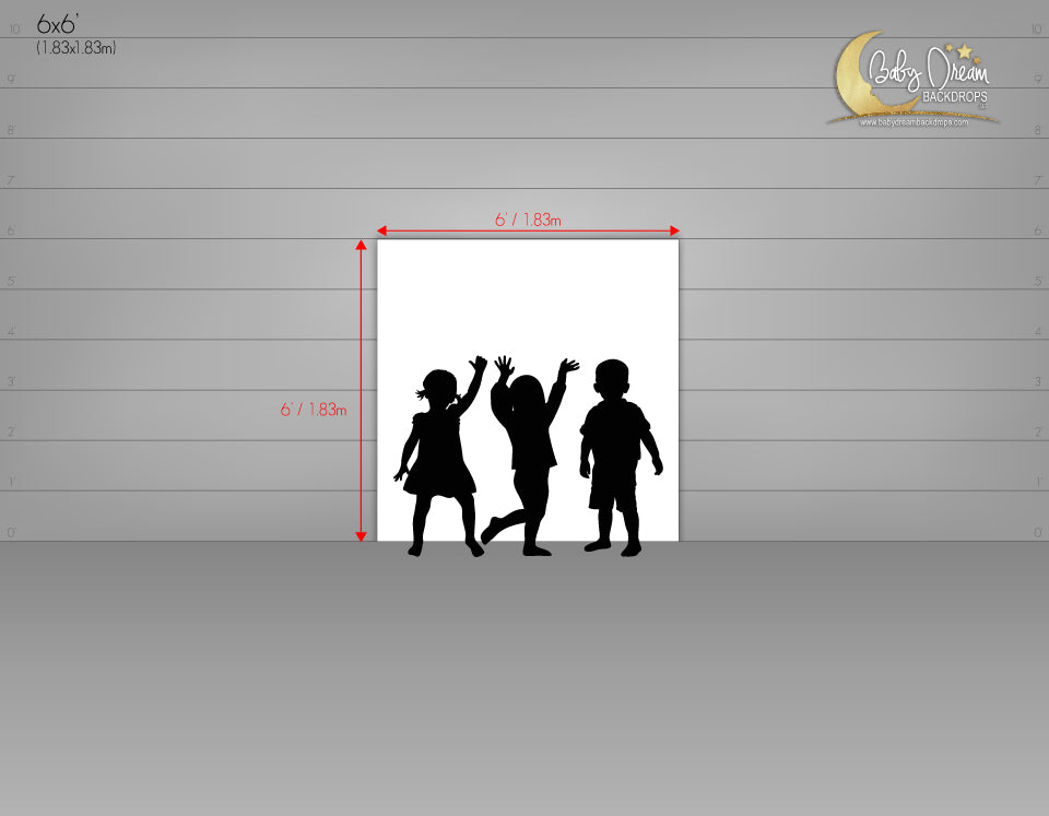 6×6' DreamEasy Silicone Edge Backdrops