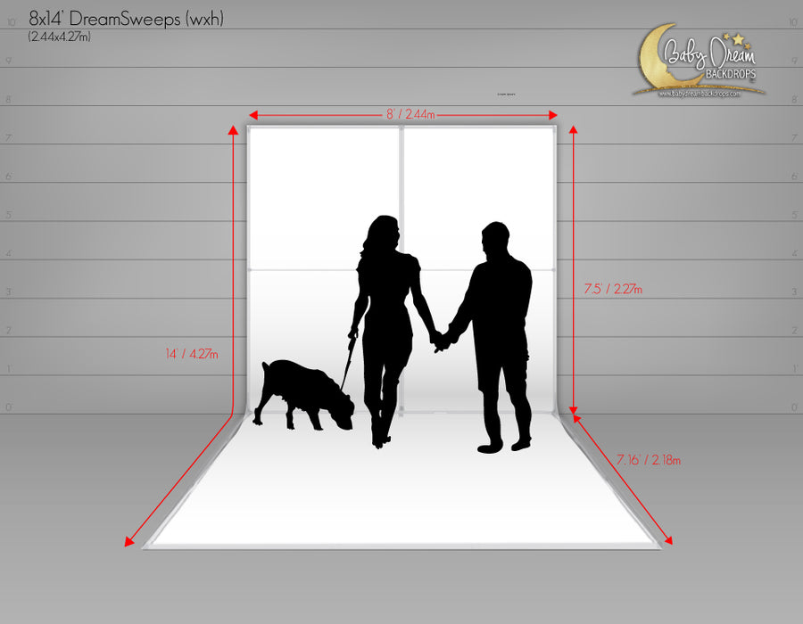 DreamEasy DreamSweep Extension – 8' Ground Frame (for 8×14' DreamSweep)