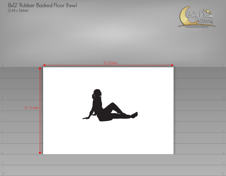 8x12' / 12x8' Rubber Backed Floors