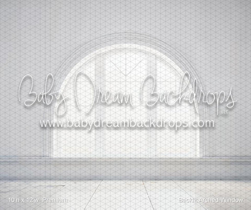 Backlit Arched Window (WM)