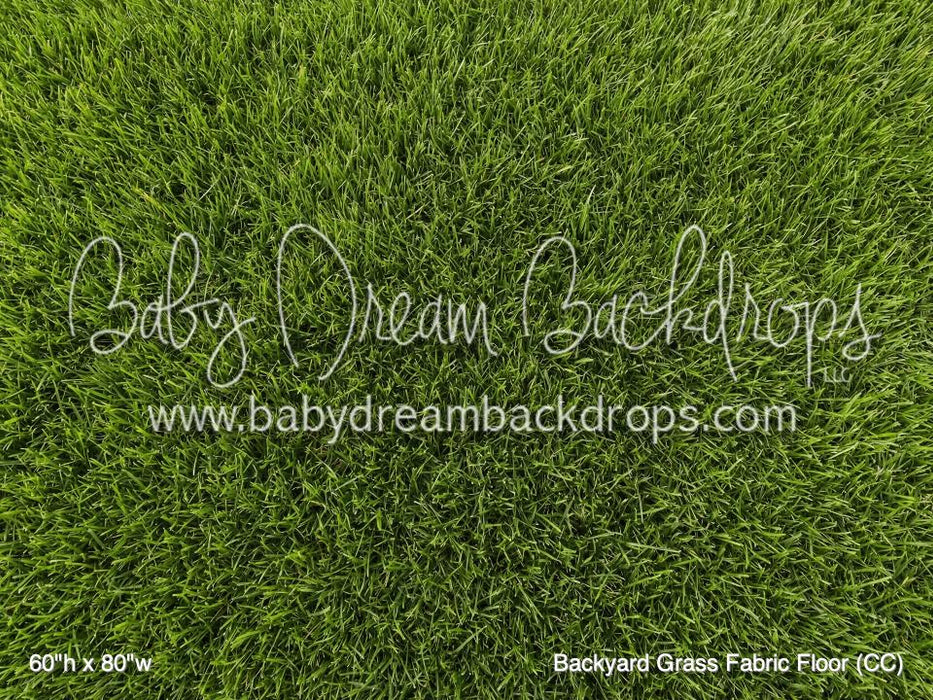 Backyard Grass Fabric Floor (CC)