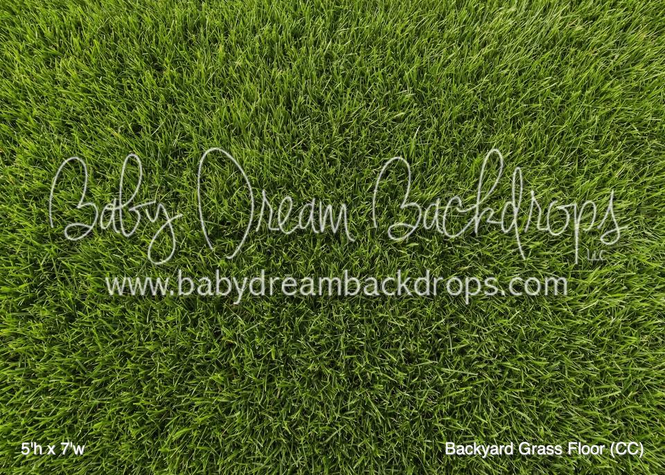 Backyard Grass Fabric Floor (CC)
