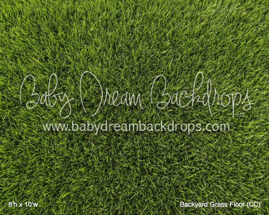 Backyard Grass Fabric Floor (CC)