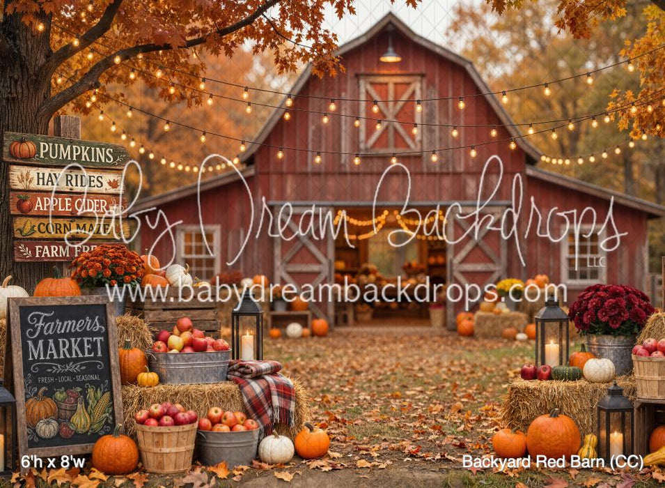 Backyard Red Barn (CC)