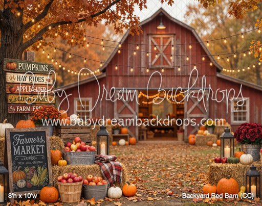Backyard Red Barn (CC)