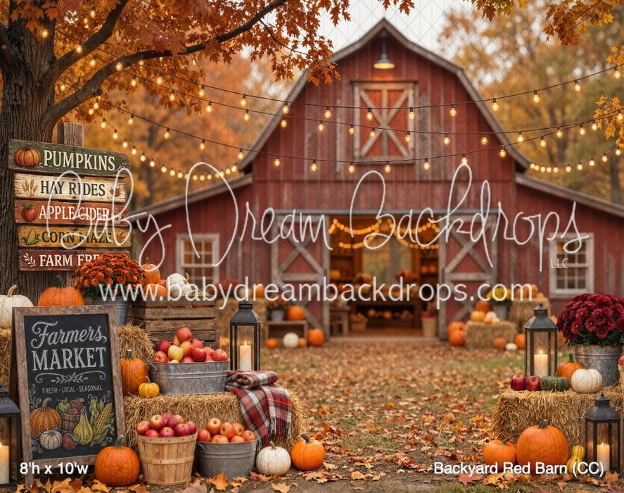 Backyard Red Barn (CC)