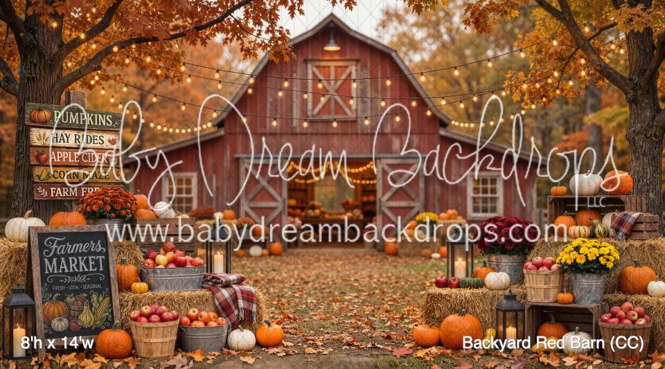 Backyard Red Barn (CC)