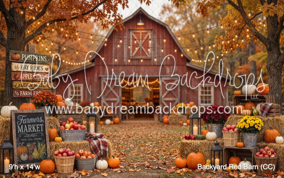 Backyard Red Barn (CC)